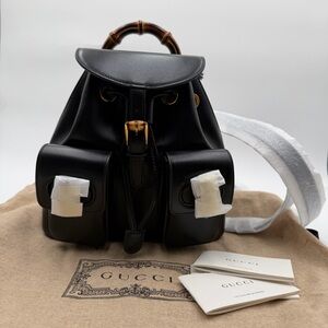 NEW Gucci Bamboo Backpack